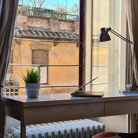 Boutique Domus Charme Trastevere Vascellari Lägenhet *